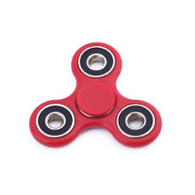 Tri Fidget Spinner Toy LED Light Hand Spinner con híbrido